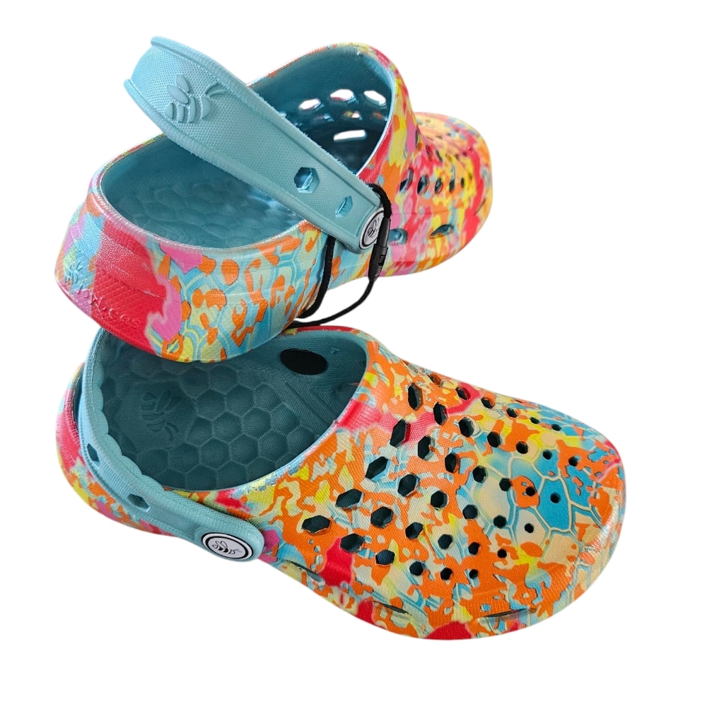 Joybees Size 10 / 11 New Colorful‎ Kids Clogs Water Shoes